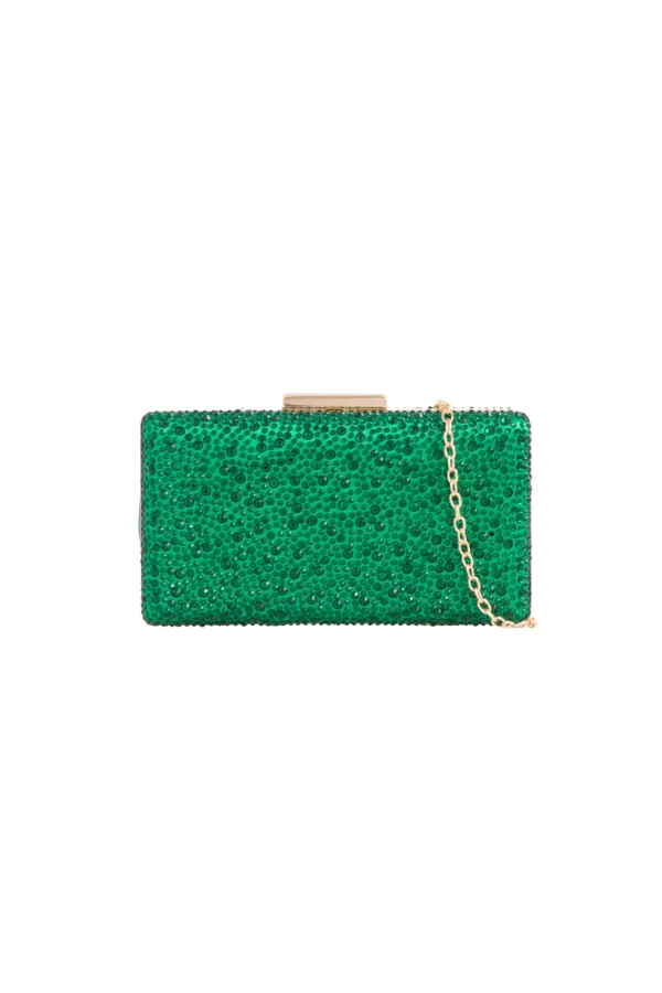 GLITTER EVENING CLUTCH BAG