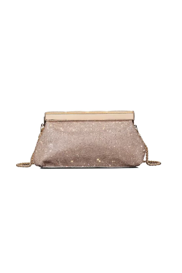DIAMANTE CLUTCH BAG