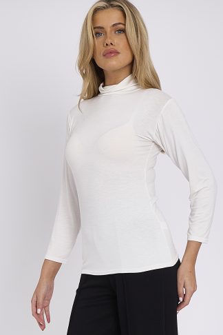 Long Sleeve Turtleneck Top